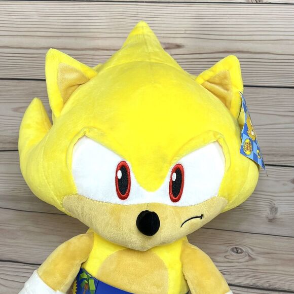 Kidrobot Super Sonic The Hedgehog 20" HugMe Shake Action Vibrating Plush Toy NWT - Picture 3 of 15